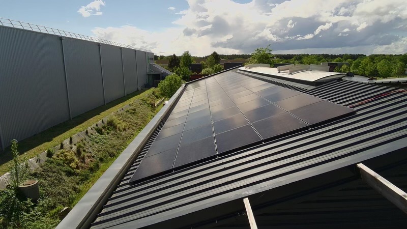 Panneaux photovoltaïques sur toiture