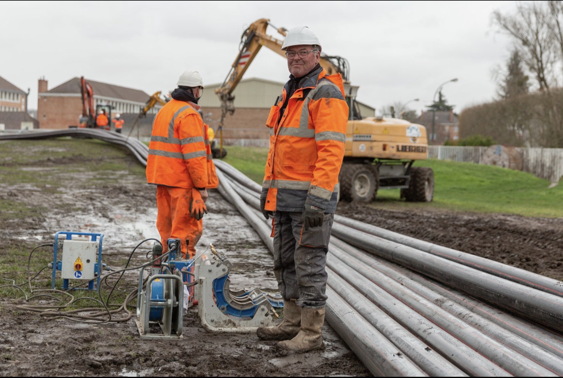 Équipes SFTP Forage sur chantier